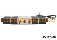 1/8&quot; 4V120-06 Airtac Art pneumatische Position 24V des Magnetventil-5 der Weisen-2