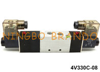 4V330C-08 Airtac Art pneumatische Magnetventil 1/4&quot; 5/3 Weise 24VDC